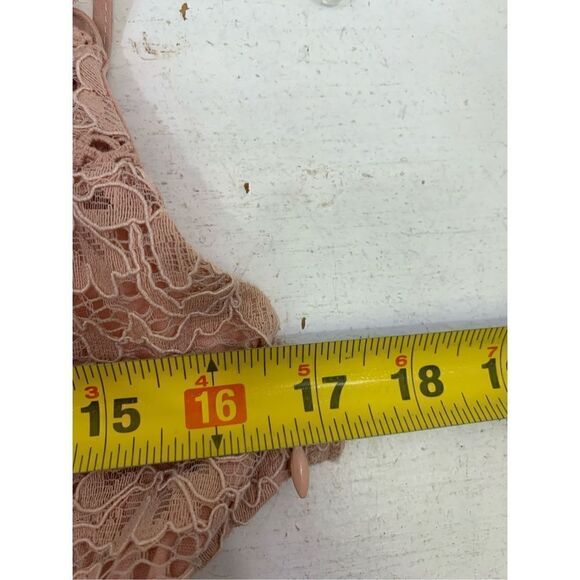 NSR NWT Pink Lace Midi Dress Size M - Picture 10 of 11
